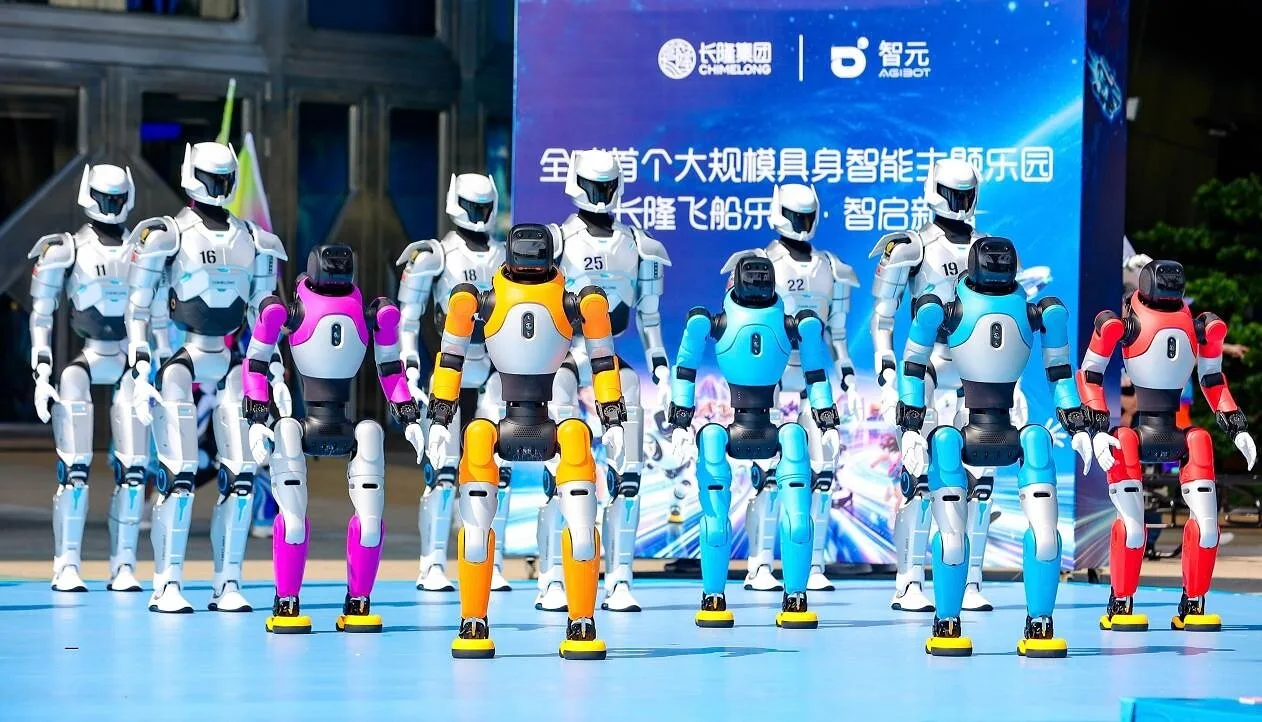 AgiBot deploys more than 300 robots across Chimelong theme park